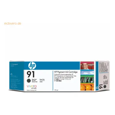 HP Tintenpatrone Original HP C9464A schwarz matt