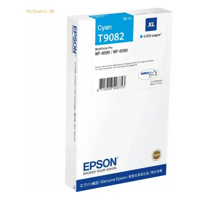 Epson Tintenpatrone Epson Expression XP 30 T9082 cyan