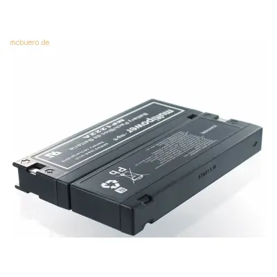 K.A. Akku für Bauer/bosch VCC 526 AF Blei 12 Volt 2000 mAh schwarz