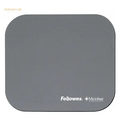 Fellowes Mauspad Microban 230x204mm silber