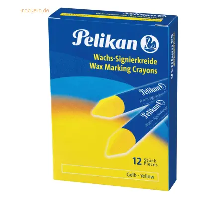 Pelikan Wachs-Signierkreide 772/12 gelb VE=12 Stück