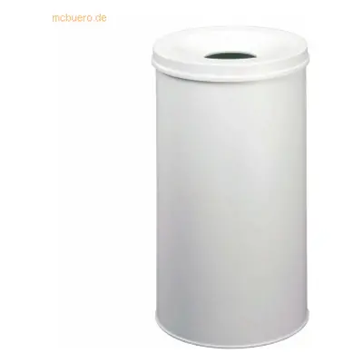 Durable Papierkorb Safe rund 62 Liter grau