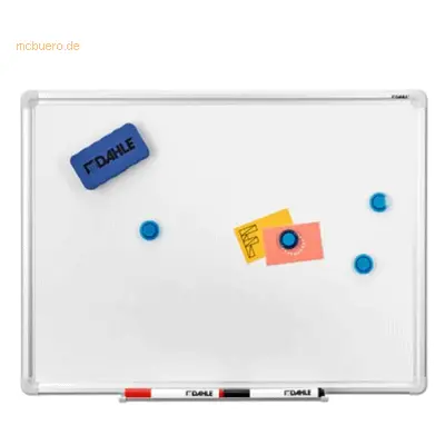 Dahle Whiteboard Basic Board 120 x 180 cm Aluminiumrahmen