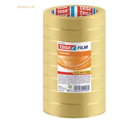 Tesa Klebefilm tesafilm standard 19mmx66m transparent 8 Rollen