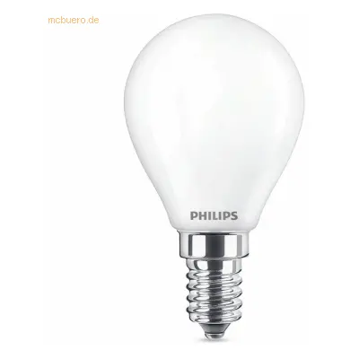 Signify Philips LED WarmGlow Lampe 40W E14 Tropfen matt 1er P