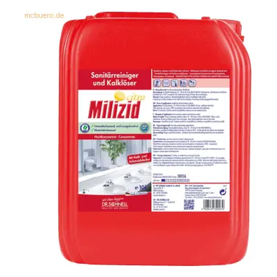 Dr. Schnell Sanitärreiniger / Kalklöser Milizid Cirto 10l