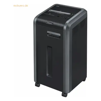 Fellowes Aktenvernichter 225Ci Partikelschnitt 3,9x38mm schwarz/silber