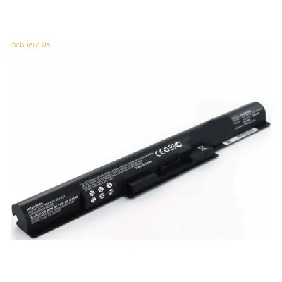 K.A. Akku für Sony SVF-1521C2EW Li-Ion 14,8 Volt 2200 mAh schwarz