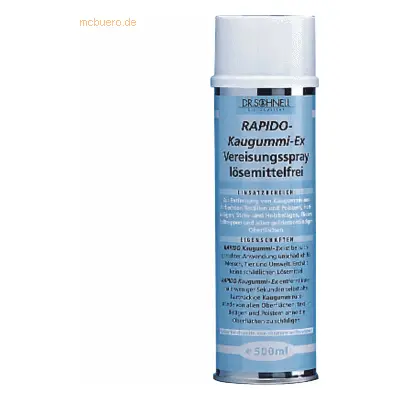 Dr. Schnell Kaugummi-Ex Kaugummivereiser Rapido 500ml