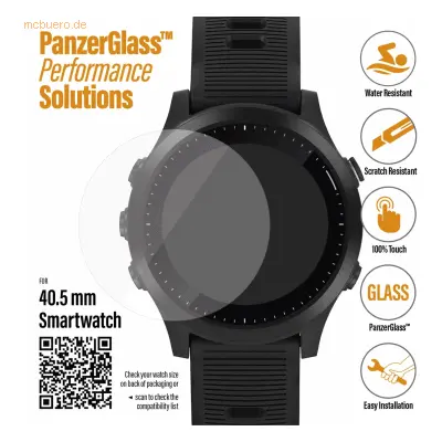 PanzerGlass PanzerGlass für Garmin Fenix 6X Pro, SmartWatch 40.5 mm