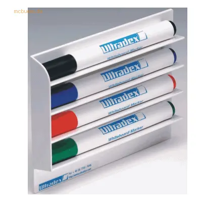 Ultradex Stiftehalter magnetisch weiß für 4 Stifte