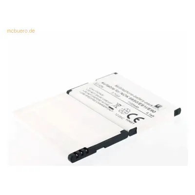 K.A. Akku für Nokia E71 Li-Ion 3,7 Volt 1200 mAh schwarz