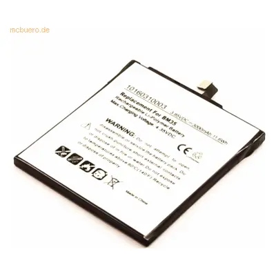 K.A. Akku für Xiaomi BM35 Li-Pol 3,9 Volt 3000 mAh schwarz