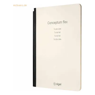 Sigel Notizheft Conceptum flex A5 46 Blatt Softcover To-do-Liste 80g/q