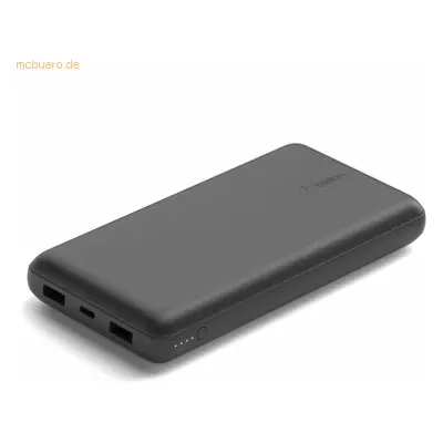 Belkin Belkin BOOST CHARGE Powerbank, 20.000mAh 15W, USB-A & -C, blk