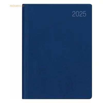 Zettler Taschenkalender 650 8,3x10,7cm 1 Woche/Seite blau 2025