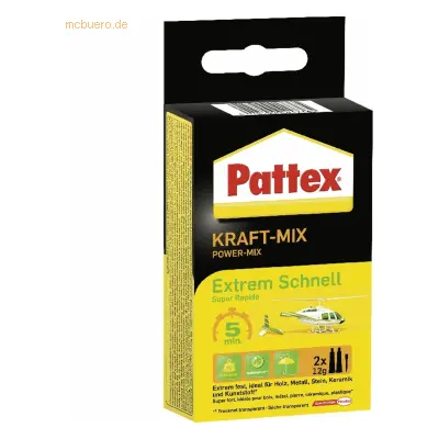 Pattex 2-Komponenten Kleber Schnell