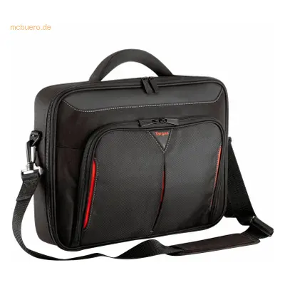 Targus Targus Classic+ Clamshell Laptop Tasche (bis 14-) schwarz/rot