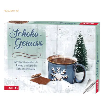 Roth Adventskalender 'Schokogenuss-Adventskalender' gefüllt