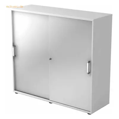 Mcbuero.de Schiebetürenschrank Serie 9 3OH BxTxH 120x40x110cm Griff CE