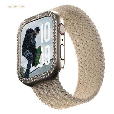 PanzerGlass SAFE Bling Bumper Gold Apple Watch 10/46mm