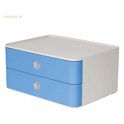 HAN Schubladenbox Smart-Box Allison 260x195x125mm 2 Schübe sky blue/sn