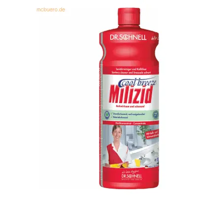 Dr. Schnell Sanitärreiniger / Kalklöser Milizid Cool Breeze 1l