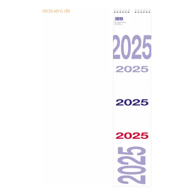 Güss Streifenkalender Kalendarium 2025