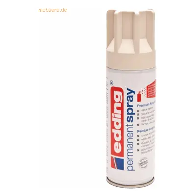 Edding Acryl-Farblack Permanentspray cremeweiß seidenmatt RAL9001