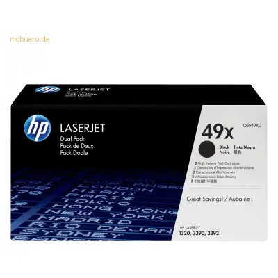 HP Toner HP Q5949XD schwarz 2-er Packung