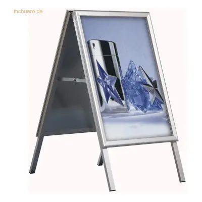 Update Displays Kundenstopper Outdoor wasserfest 32mm Gehrung 700x1000