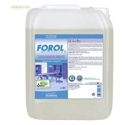 Dr. Schnell Allzweckreiniger-Konzentrat Forol sensitiv 10l