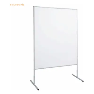 Maul Moderationstafel Standard grau 150x120 cm beidseitig als Pinnwand