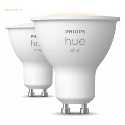 Signify Philips Hue White GU10 Doppelpack 2x400lm