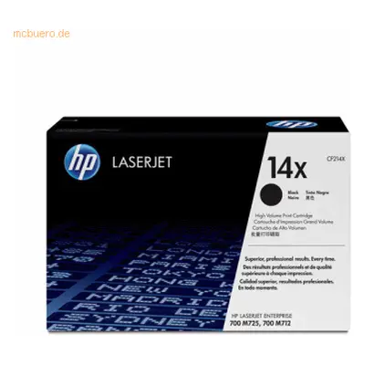 HP Toner Original HP CF214X schwarz