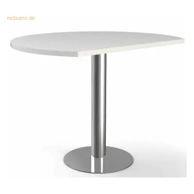 Kerkmann Besprechungsansatztisch Artline 100x72-82cm weiß