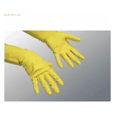 Vileda Handschuhe Contract Der Ökonomische Naturlatex Größe M