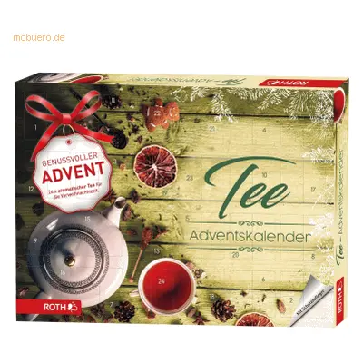 Roth Tee-Adventskalender bestückt