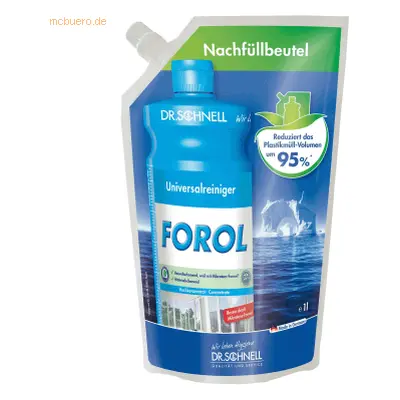 Dr. Schnell Allzweckreiniger-Konzentrat Forol Refill Beutelware 1l