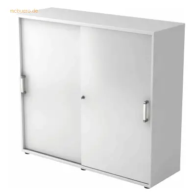 Mcbuero.de Schiebetürenschrank Serie 9 3OH BxTxH 120x40x110cm Griff CE