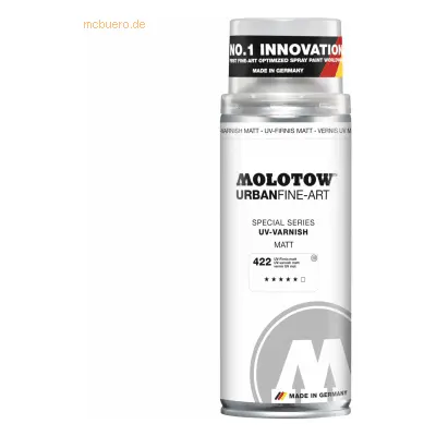 Molotow Farbspray UFA UV Klarlack matt 400ml