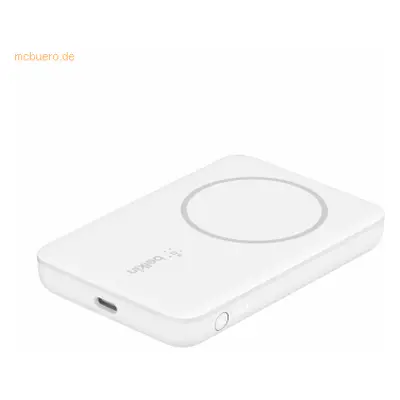 Belkin Belkin Magn. drahtlose Powerbank, MagSafe, 2.500 mAh, weiß