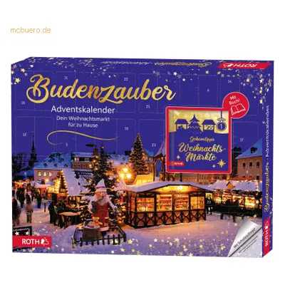 Roth Adventskalender 'Budenzauber-Adventskalender' gefüllt