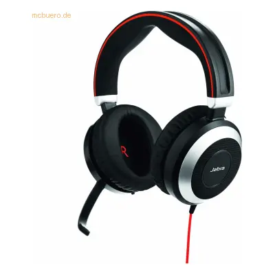 GN Audio Germany JABRA Evolve 80 UC binaural (nur Headset mit 3,5 mm K