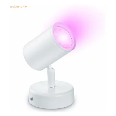 Signify WiZ IMAGEO Spot Deckenleuchte Tunable White&Color 1x5W Weiß