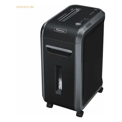 Fellowes Aktenvernichter 99Ci Partikelschnitt 3,9x38mm schwarz/silber