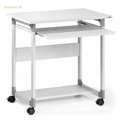 Durable PC Arbeitsstation System Computer Trolley 75FH grau