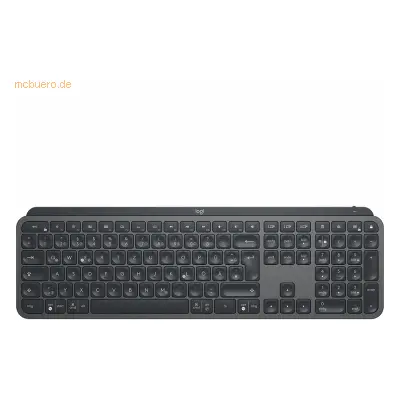 Logitech Tastatur MX keys RF Wireless + Bluetooth QWERTZ deutsch graph