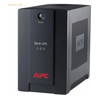 Schneider Electric APC Back-UPS 500VA, AVR, IEC outlets, EU Medium