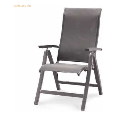 Best Klappstuhl Larino 47772050 anthrazit 2 Stück